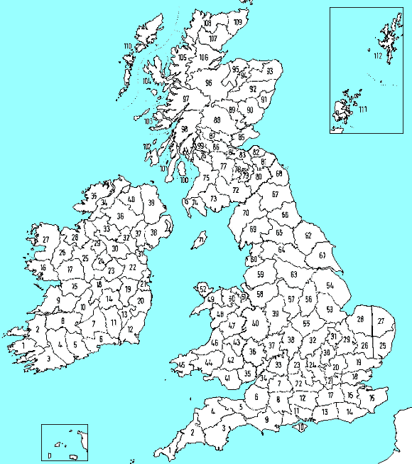 vice-county map